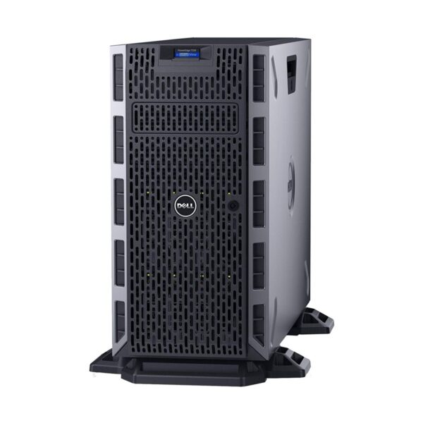 Dell PowerEdge T330 Tower Server with 1x Intel Xeon E3-1220 v6 3.0GHz, 8M 4 Core processor, 16GB DDR4 UDIMM 2133MHz Memory (4x RAM Slot, Max 64GB), PERC H330 RAID Controler, 2x 1TB SATA Hot-Plug Hard Drive (4x 3.5in HDD Bay), Optical DVD +/- RW Drive, Due