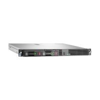 HP Proliant DL20 Gen 10 1U Rack Server with 1x Intel Xeon E-2124 (3.3GHz/4-core/8MB) Processor, Intel C242 Chipset, HPE 16GB (1x16GB) Dual Rank x8 DDR4-2666 Unbuffered Memory (4x Slots, Max 64GB), 2x HPE 1TB 6G SATA 7.2K LFF (3.5in) HDD (2x 3.5in HDD Bay,