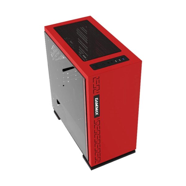 Gamemax H-605-RD Mid Tower Red Gaming Casing