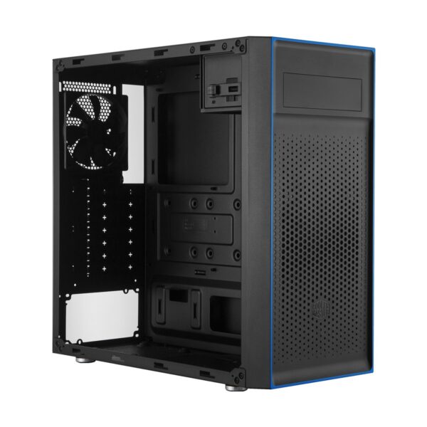 Cooler Master MasterBox E501L (Blue Trim) Mid Tower ATX Desktop Case