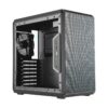 Cooler Master Q500L Mid Tower (Acrylic Side window) Black Gaming Desktop Case