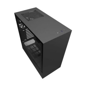 NZXT H510i Compact Mid Tower Black Gaming Casing with Smart Device 2