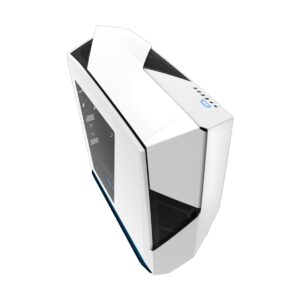 NZXT Noctis N450 White (Blue LED) Gaming Casing
