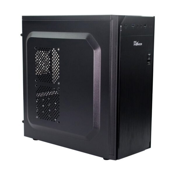 PC Power 1800 Mid Tower Black Desktop Case with Standard PSU