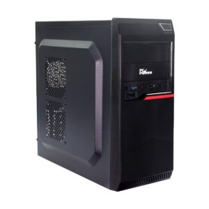 PC Power 180F Mid Tower Black Desktop Case with Standard PSU