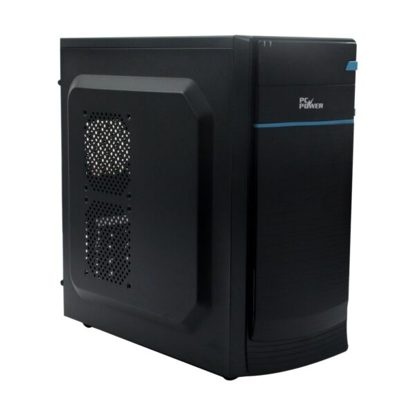PC Power 180I Mid Tower Black Desktop Case with Standard PSU