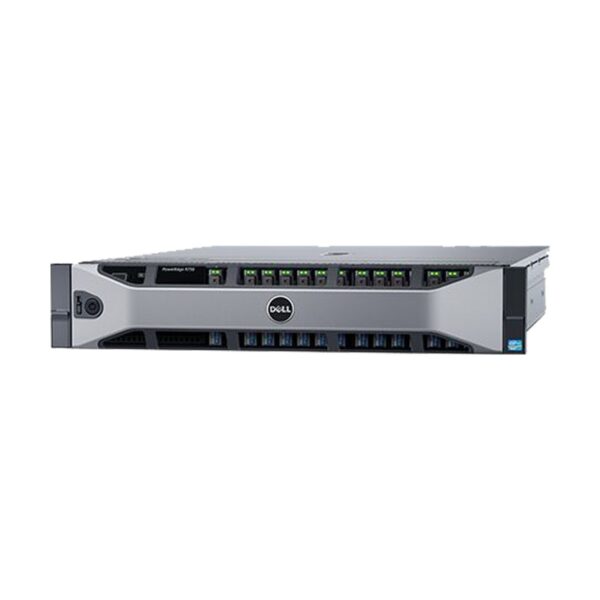 Dell PowerEdge R730 2U Rack Server with 2 x Intel Xeon E5-2620 v3 (2.4GHz, 15M Cache, 6 Core, 85W) Processor, Intel C610 Chipset, 32GB (2x16GB) RDIMM, 2400MT/s, Dual Rank x8 (24 DIMM Slot, Max 384GB), 4 x 1.8TB 10K RPM SAS (8x2.5in HDD BAY), PERC H730 RA