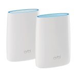 Netgear Orbi RBK50 Whole Home AC3000 Tri-band WiFi System (Orbi Router RBR50 + Orbi Satellite RBS50)