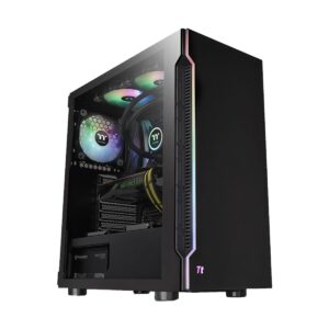Thermaltake H200 TG RGB ATX 1x Tempered Glass Side Window Mid Tower Gaming Casing