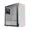 Thermaltake H200 TG Snow RGB 1x Tempered Glass Side Window Mid Tower White Gaming Desktop Case