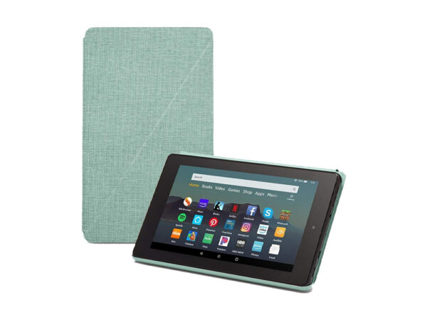Amazon Fire 7 (9th Gen) (Quad Core 1.3 GHz, 1GB RAM, 16GB Storage, 7 Inch Display) Sage Tablet with Alexa Apps