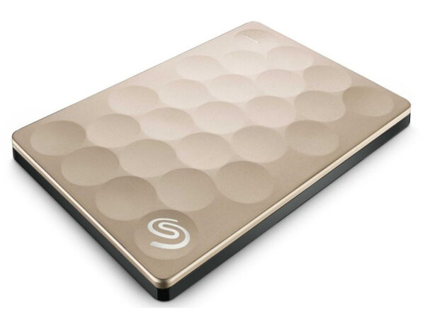 Seagate Backup Plus Ultra Slim 1TB Gold External HDD (STEH1000301)