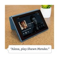 Amazon Fire 7 (9th Gen) (Quad Core 1.3 GHz, 1GB RAM, 32GB Storage, 7 Inch Display) Twilight Blue Tablet with Alexa Apps