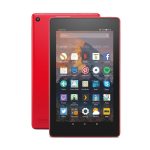 Amazon Kindle Fire HD 8 (Quad Core 1.3 GHz, 1.5GB RAM, 16GB Storage, 8 Inch HD Display) Punch Red Tablet with Alexa