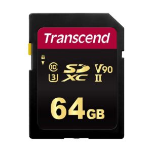 Transcend 700S 64GB SDXC/SDHC Class 10 UHS-II U3, V90 Memory Card