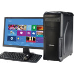 Intel Pentium Gold G6400, H410M Chipset, 4GB DDR4 2666MHz, 1TB HDD, 18.5in Monitor, Standard Keyboard, Mouse and Speaker