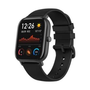 Xiaomi Amazfit GTS A1914 Square Shape Touch Bluetooth Smart Watch Obsidian Black (Global Version)