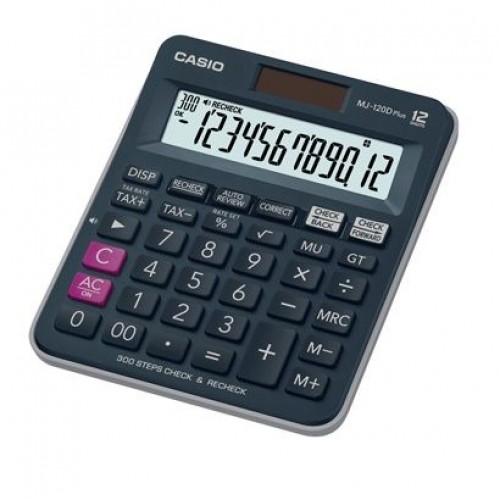 Casio MJ-120D Plus-BK Calculator Black