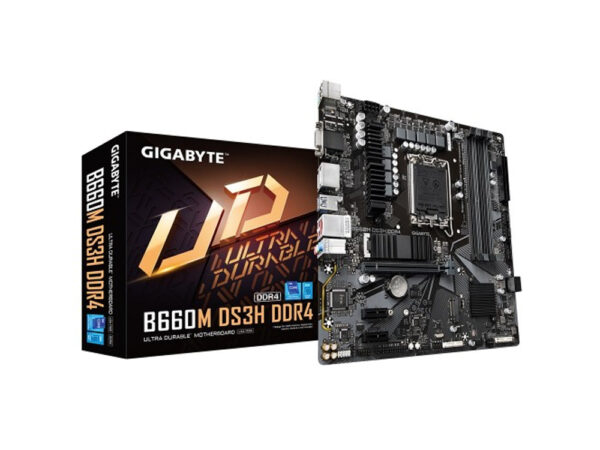 GIGABYTE B660M DS3H DDR4 12th Gen Micro ATX Motherboard