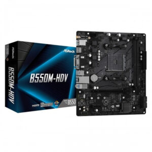 ASRock B550M-HDV DDR4 AMD Motherboard