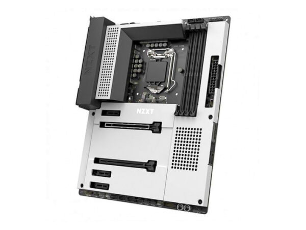 NZXT N7 B550 Matte White AMD AM4 ATX Wi-Fi Gaming Motherboard