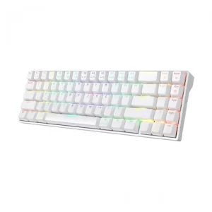Royal Kludge RK71 Dual Mode RGB White Mechanical Gaming Keyboard
