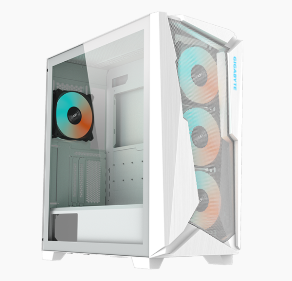 GIGABYTE C301 GLASS WHITE E-ATX Gaming Case