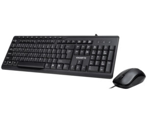 Gigabyte KM6300 USB Keyboard Mouse Combo Black