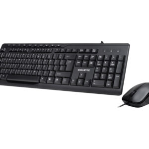 Gigabyte KM6300 USB Keyboard Mouse Combo Black