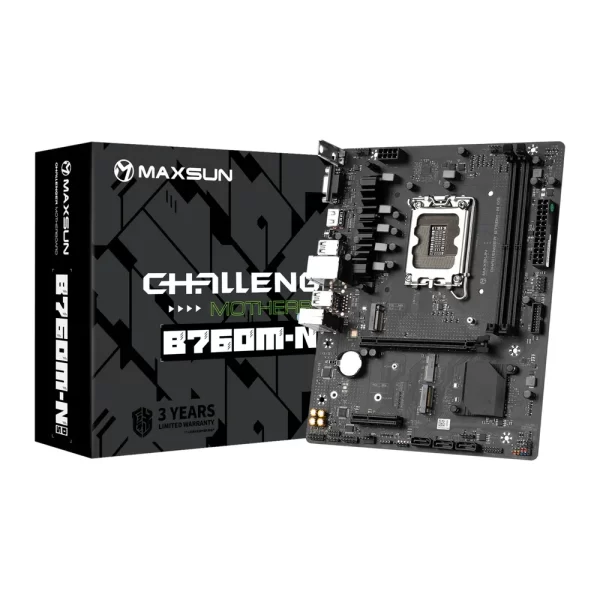 Maxsun MS-Challenger B760M-N D5 DDR5 LGA1700 Motherboard
