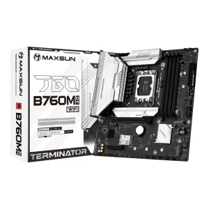 Maxsun MS-Terminator B760M D4 WIFI DDR4 LGA1700 Motherboard