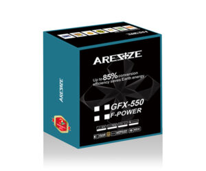 Aresze GFX-550 550 Watt 80Plus Bronze Power Supply