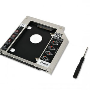 Second Hard Disk Drive CADDY-Secondary CD-ROM Storage for Laptop
