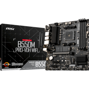 MSI B550M Pro-VDH Wi-Fi AM4 AMD Micro-ATX Motherboard