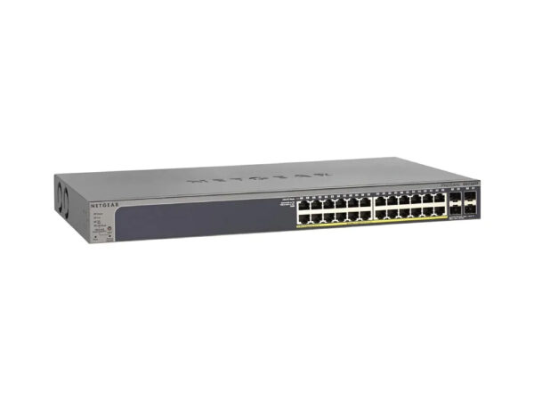 Netgear GS728TP 24 + 4 SFP Port Pro Safe Gigabit PoE Manage Switch