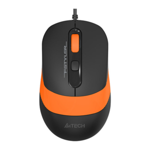 A4 Tech FM10 FSTYLER USB Black-Orange Optical Mouse
