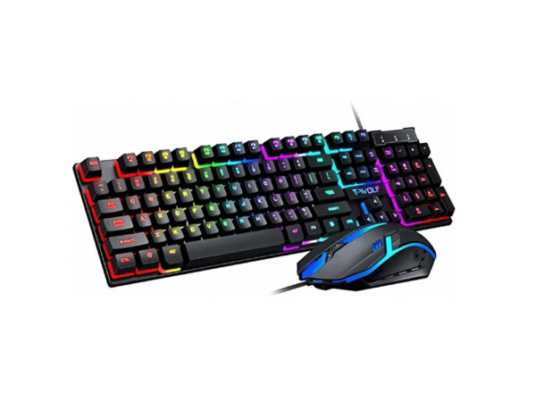 T Wolf TF200 Gaming Keyboard Mouse Combo