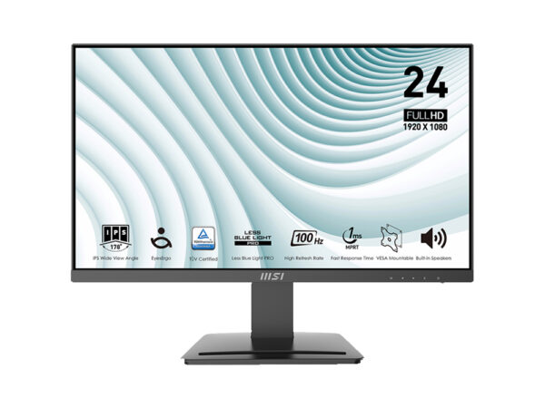 MSI PRO MP243X 23.8" 100Hz IPS FHD Monitor with Built-in Speakers