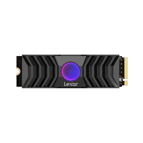 Lexar Professional NM1090 1TB M.2 2280 PCIe Gen 5 NVMe SSD with Heatsink