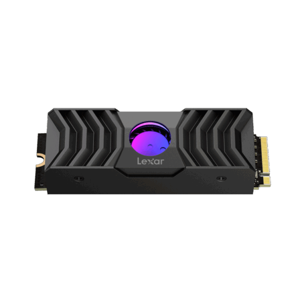 Lexar Professional NM1090 1TB M.2 2280 PCIe Gen 5 NVMe SSD with Heatsink